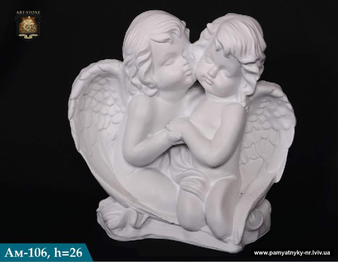 Скульптури на пам’ятники: ангели маленькі