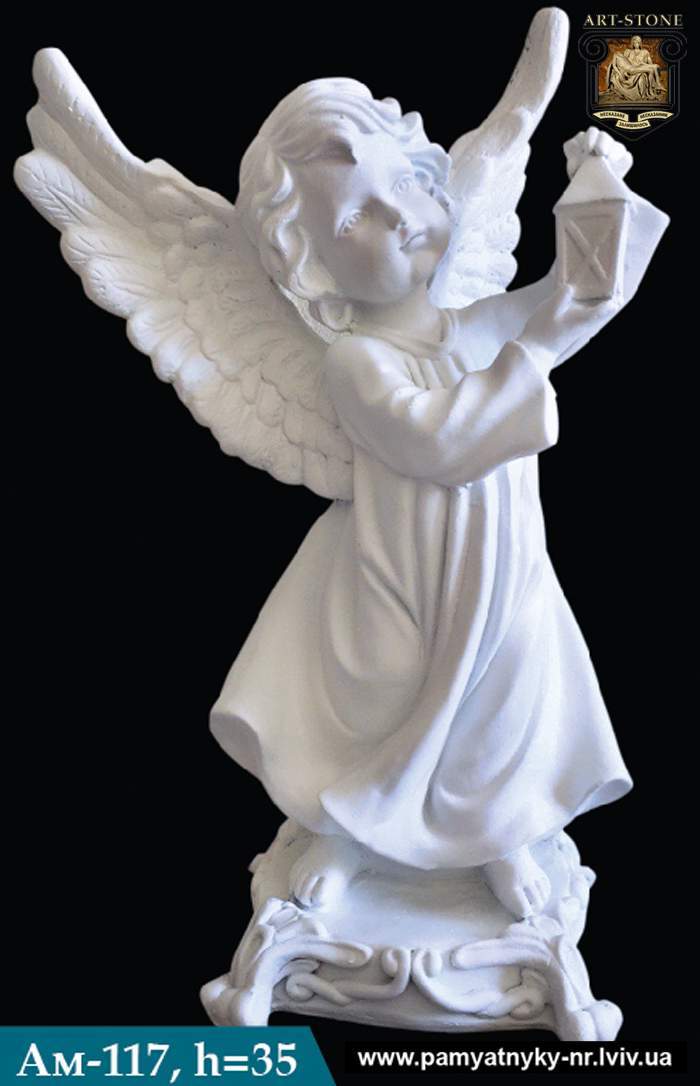 Скульптури на пам’ятники: ангели маленькі
